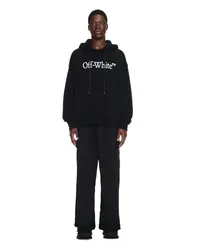 OFF-WHITE Big Bookish Skate Hoodie Schwarz