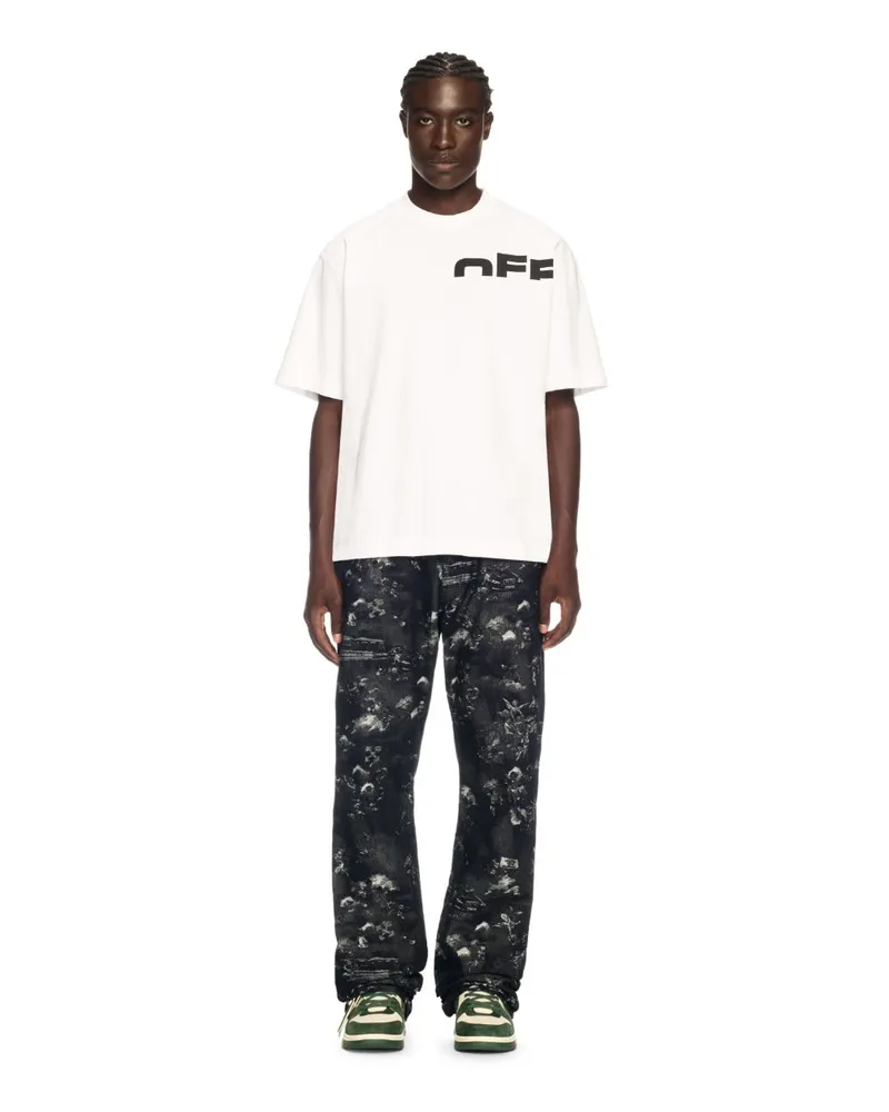 OFF-WHITE WEIßES T-SHIRT Weiß