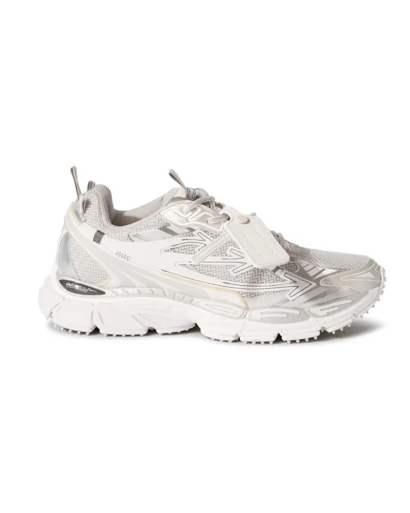 OFF-WHITE Grau/Silber Be Right Back Sneaker Grau
