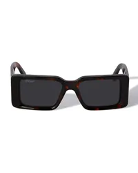 OFF-WHITE Milano Sonnenbrille Braun