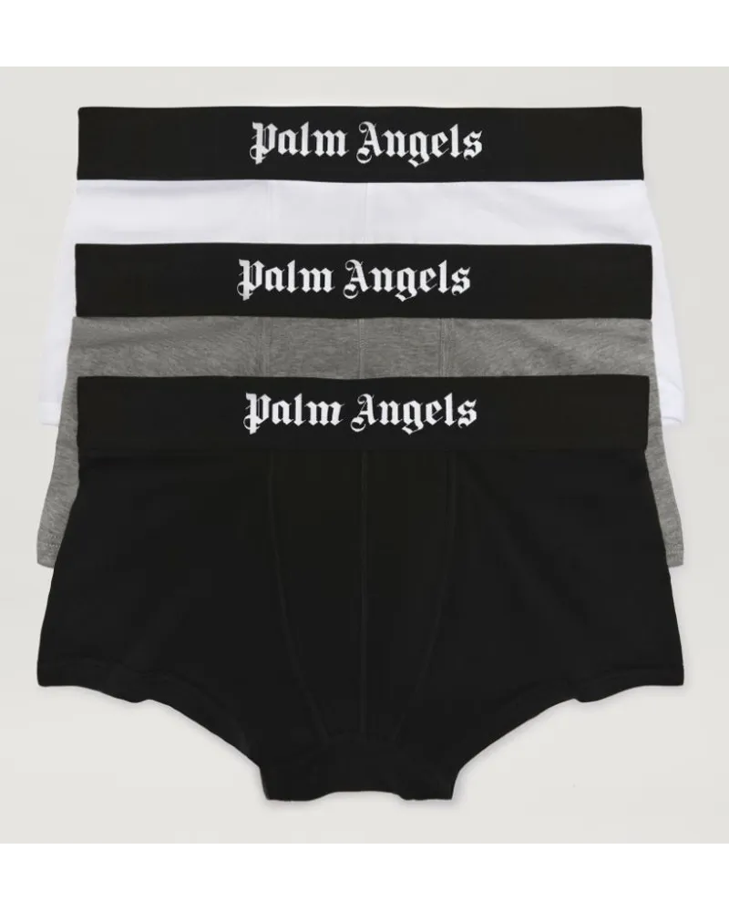 Palm Angels 3er-Pack  Boxershorts Grau