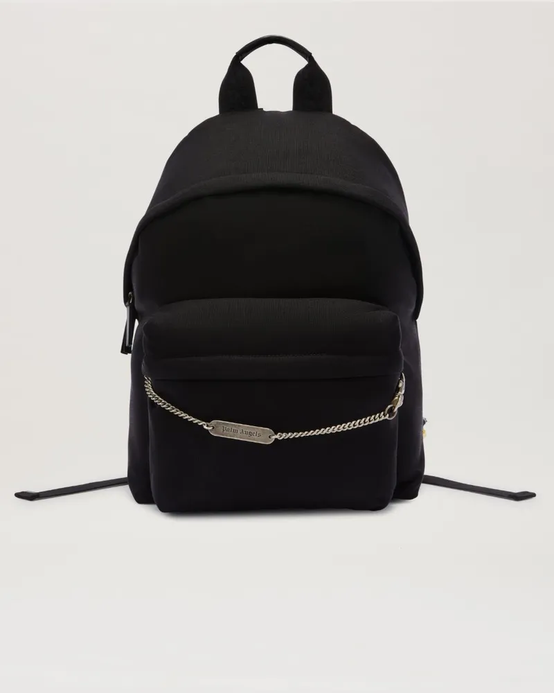 Palm Angels Rucksack mit Metall-Logo 1000