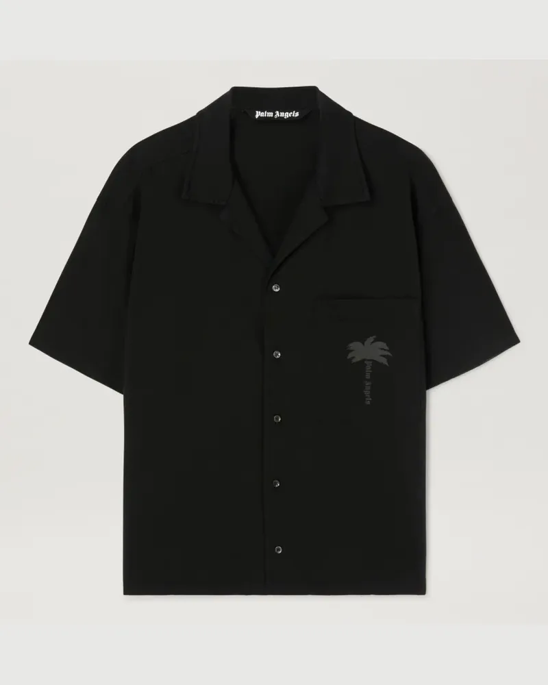 Palm Angels Gefärbtes Palm Bowlinghemd 1010