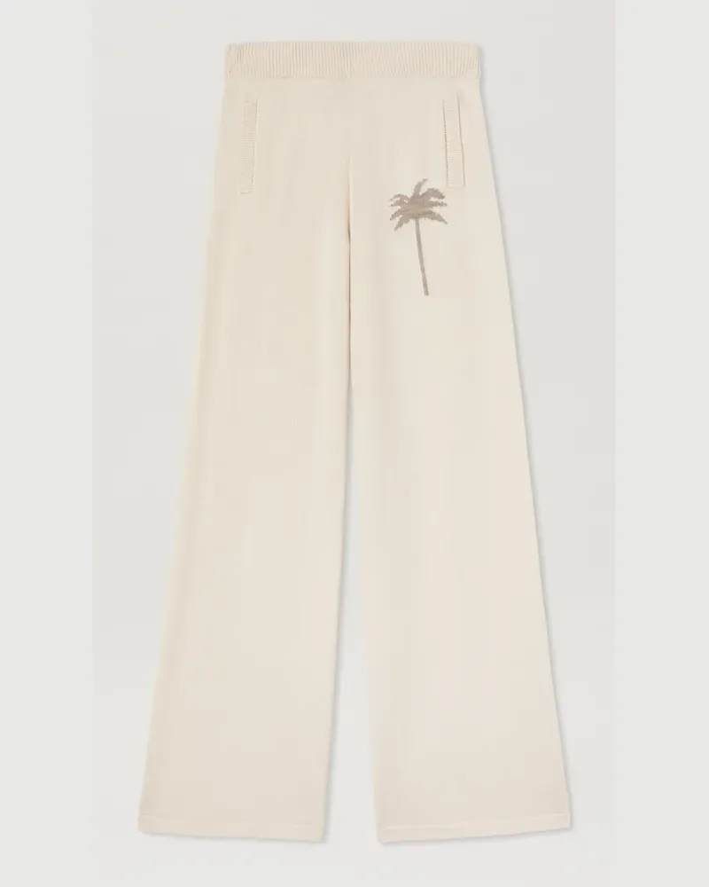 Palm Angels Strickhose mit Palme 0362