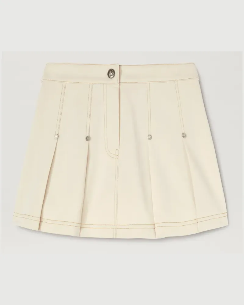 Palm Angels Plissierter Minirock 0b0b