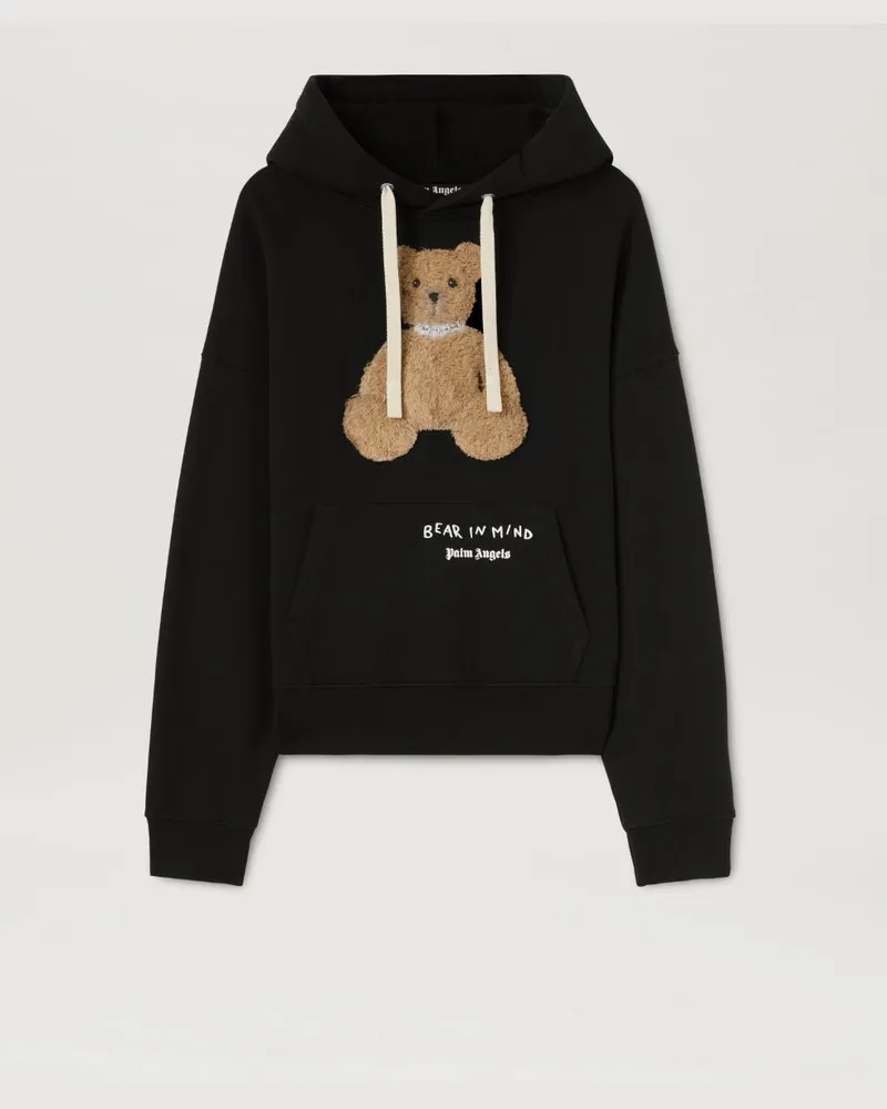 Palm Angels Bear in Mind Hoodie Schwarz