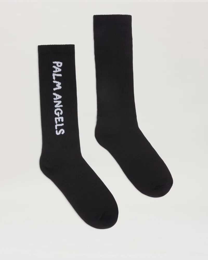 Palm Angels Socken mit Jacquard-Logo 1003