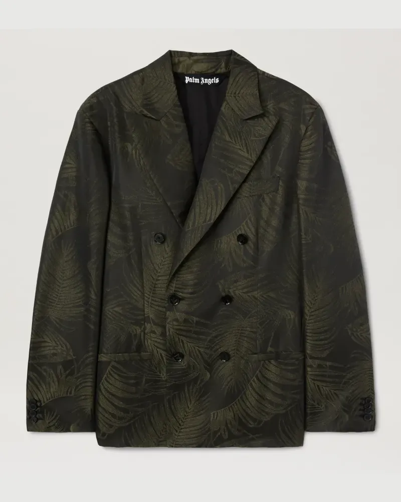 Palm Angels Palmen Jacquard Blazer 5656
