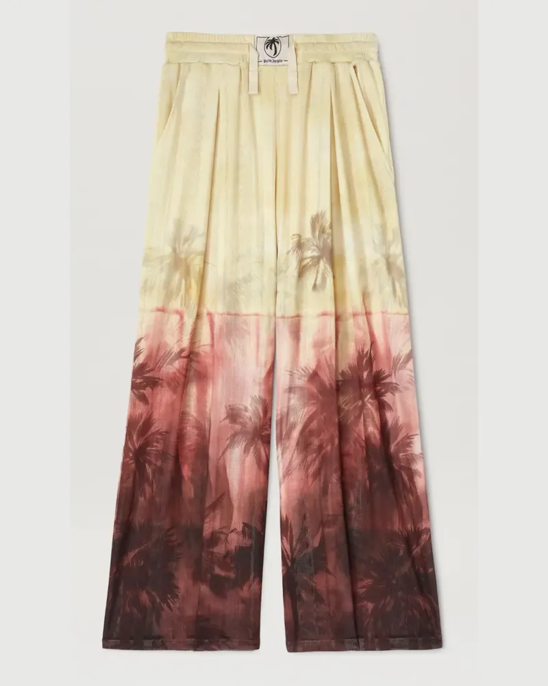 Palm Angels Sunset Palmen Mesh Hose 2010