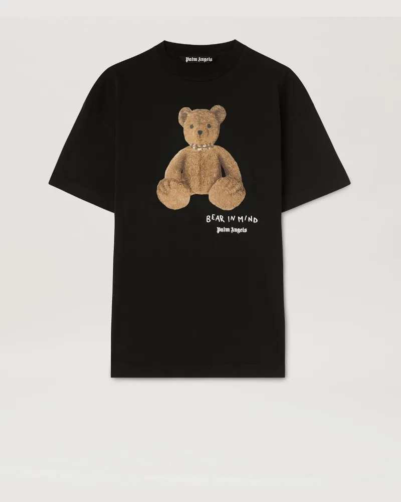 Palm Angels Bear In Mind T-Shirt Schwarz