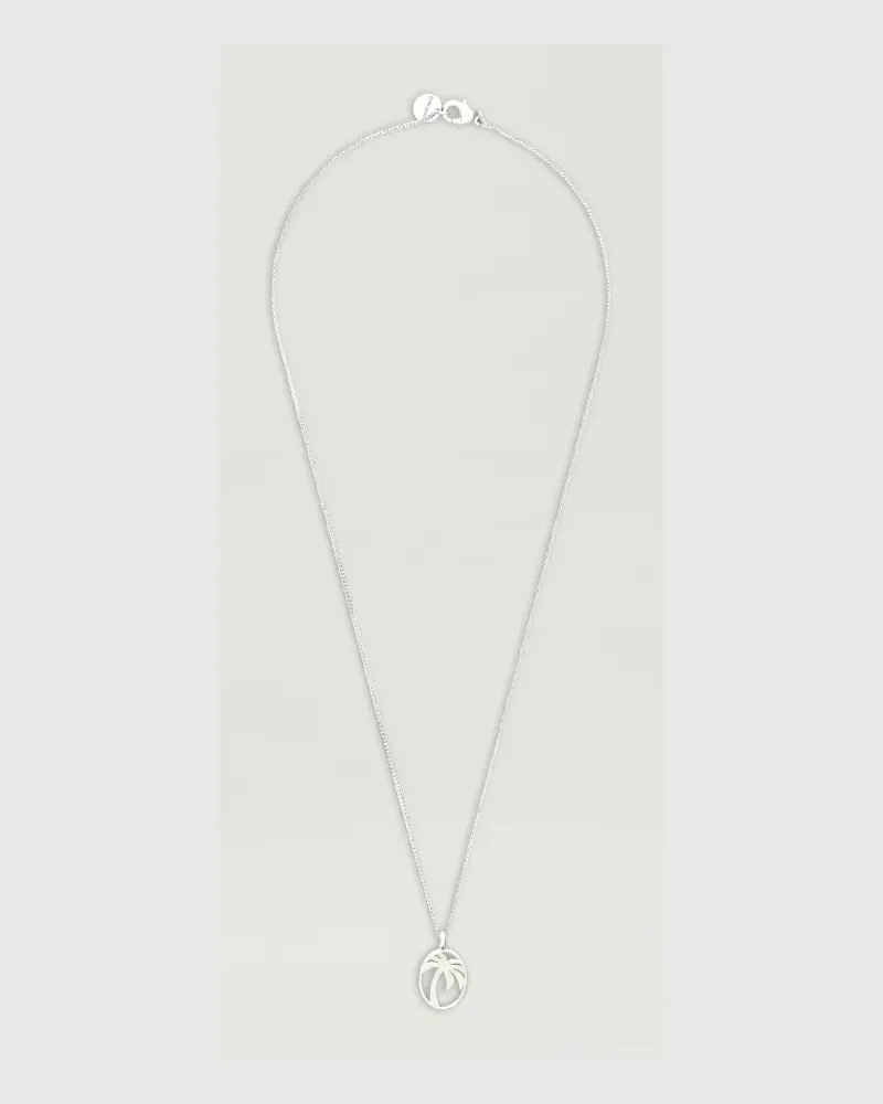 Palm Angels Oval Palm Halskette 7272