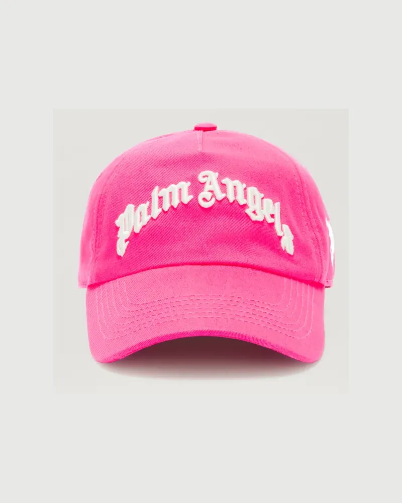 Palm Angels Baseballcap mit eingesticktem geschwungenem Logo 323c