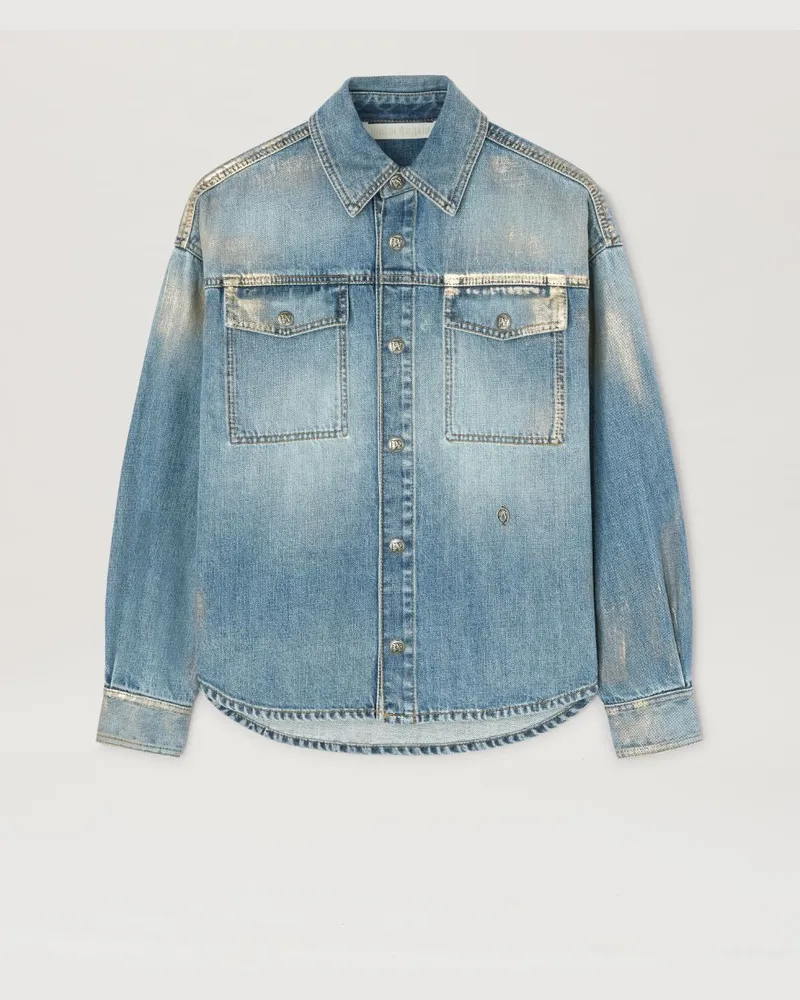 Palm Angels Cargo-Jeanshemd 4472