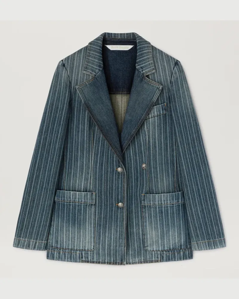 Palm Angels Blazer mit Nadelstreifen 4001