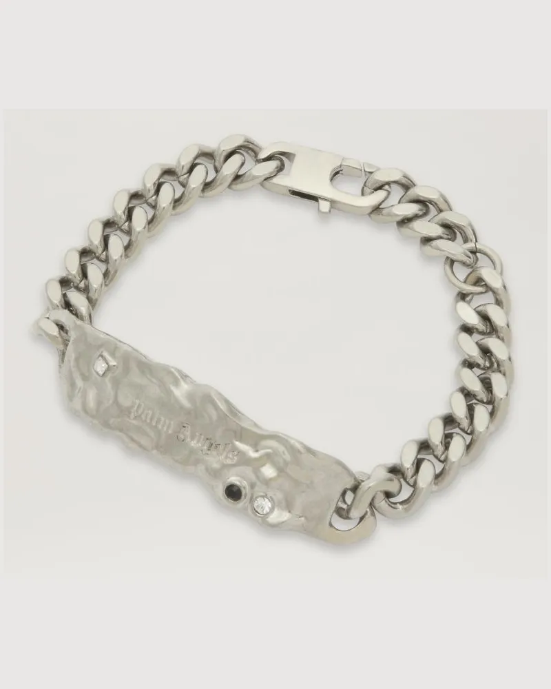 Palm Angels Kettenarmband mit Metallplatte 7279