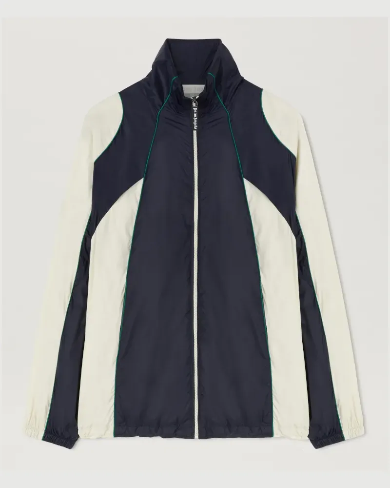 Palm Angels Windbreaker mit geschwungenem Logo 4603