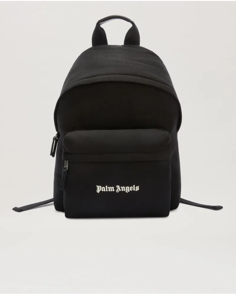 Palm Angels Rucksack mit klassischem Logo Schwarz