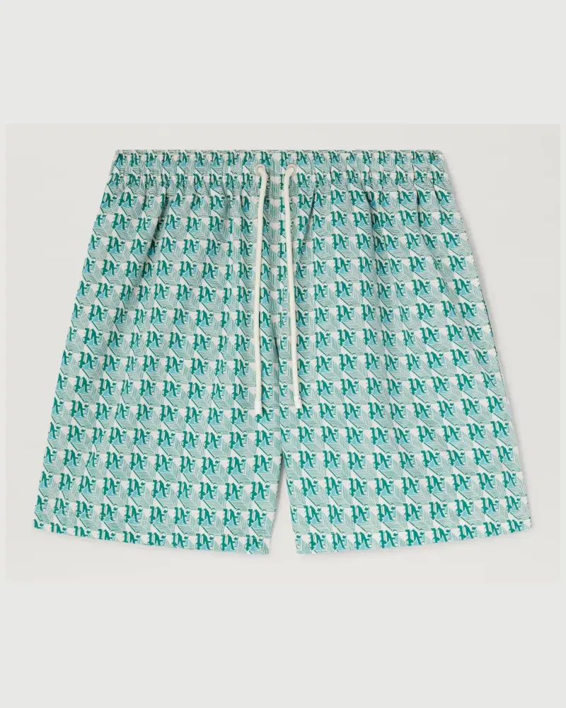 Palm Angels PA Diamond Badeshorts 550b