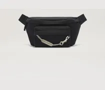 Bauchtasche mit Metall-Logo