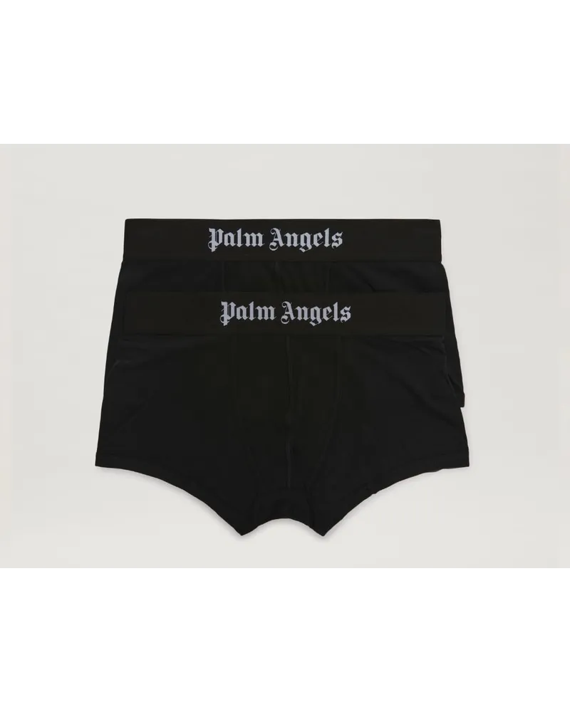 Palm Angels 2er Pack Boxer Shorts Schwarz