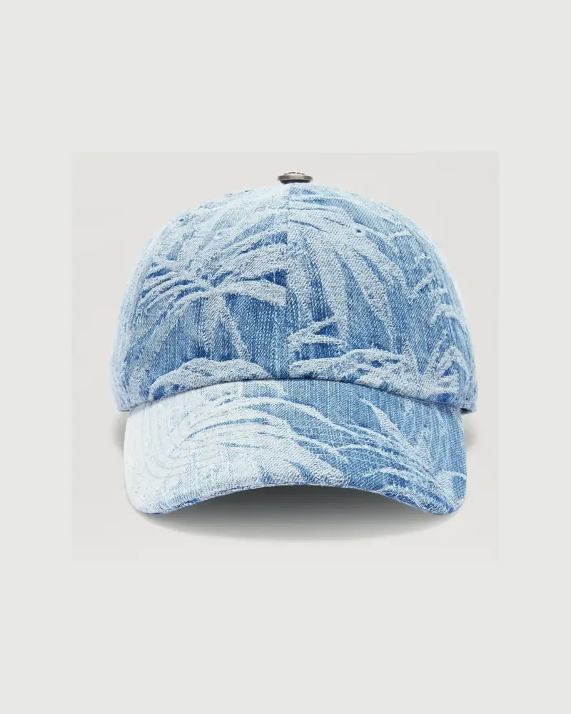 Palm Angels Jacquard Palmen Baseballcap 4040