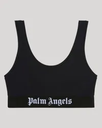 Palm Angels SPORT BH MIT LOGO Schwarz