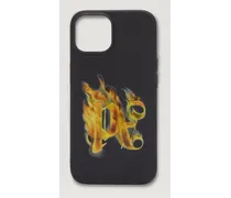 Iphone Hülle 15 mit brennendem PA-Logo