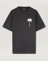 Palm Angels The Palm T-Shirt Grau