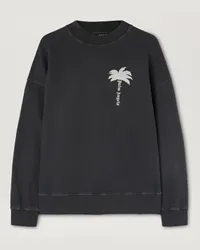 Palm Angels Sweatshirt The Palm Grau