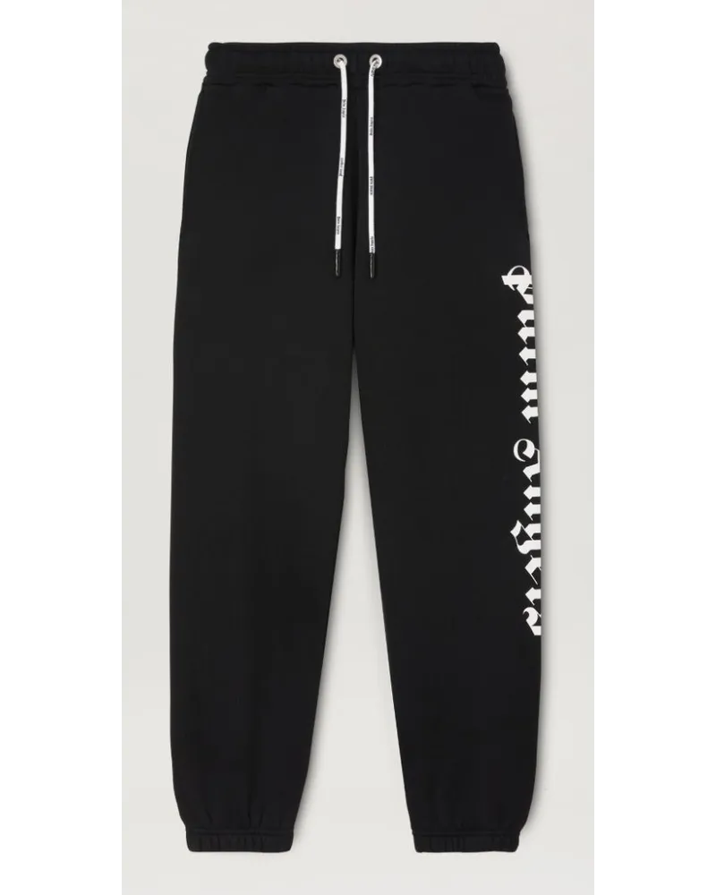 Palm Angels Jogginghose mit Logo-Print Schwarz