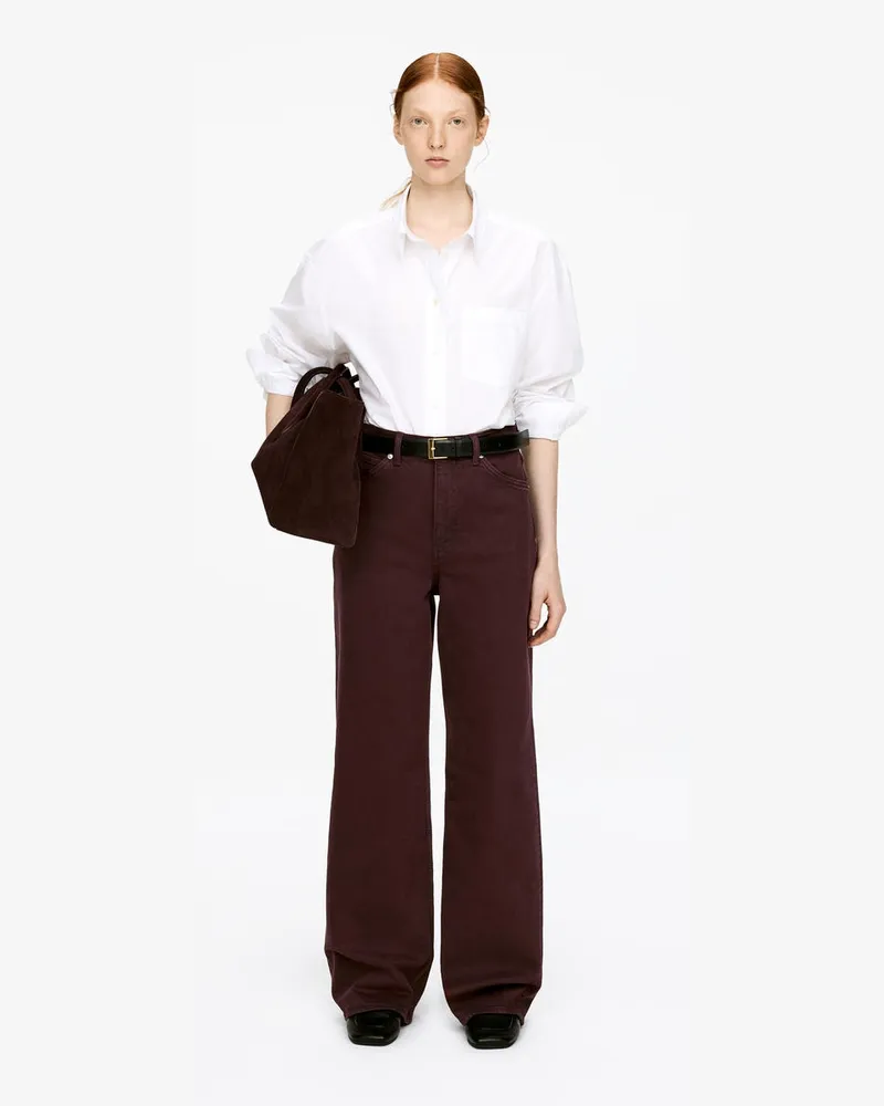 Arket LUPINE Flared Jeans -Rot Rot