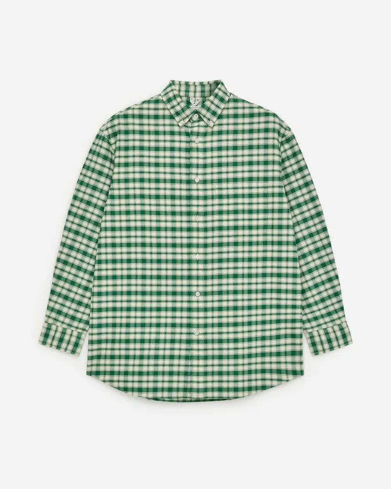 Arket Oxford-Hemd In Oversized-Passform -Grün Grün