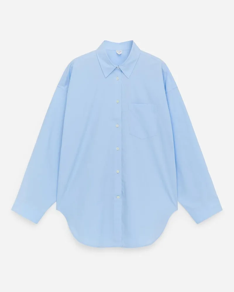 Arket Oversized-Hemd -Blau Blau