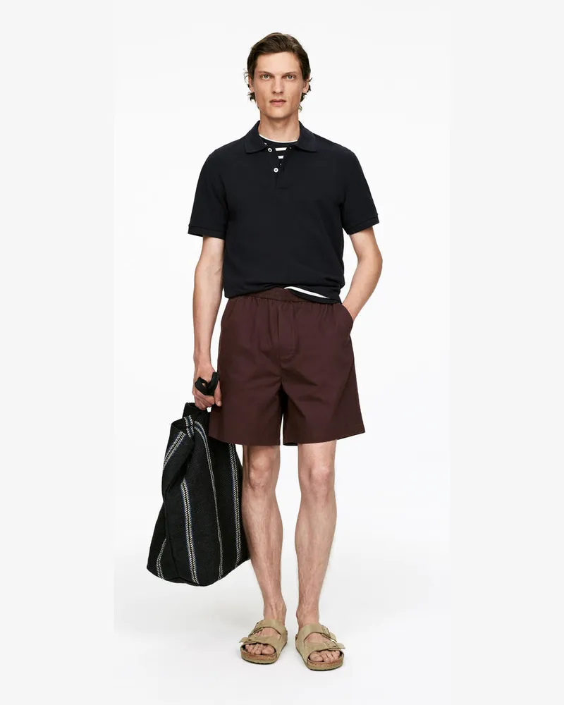 Arket Baumwollshorts -Rot Rot