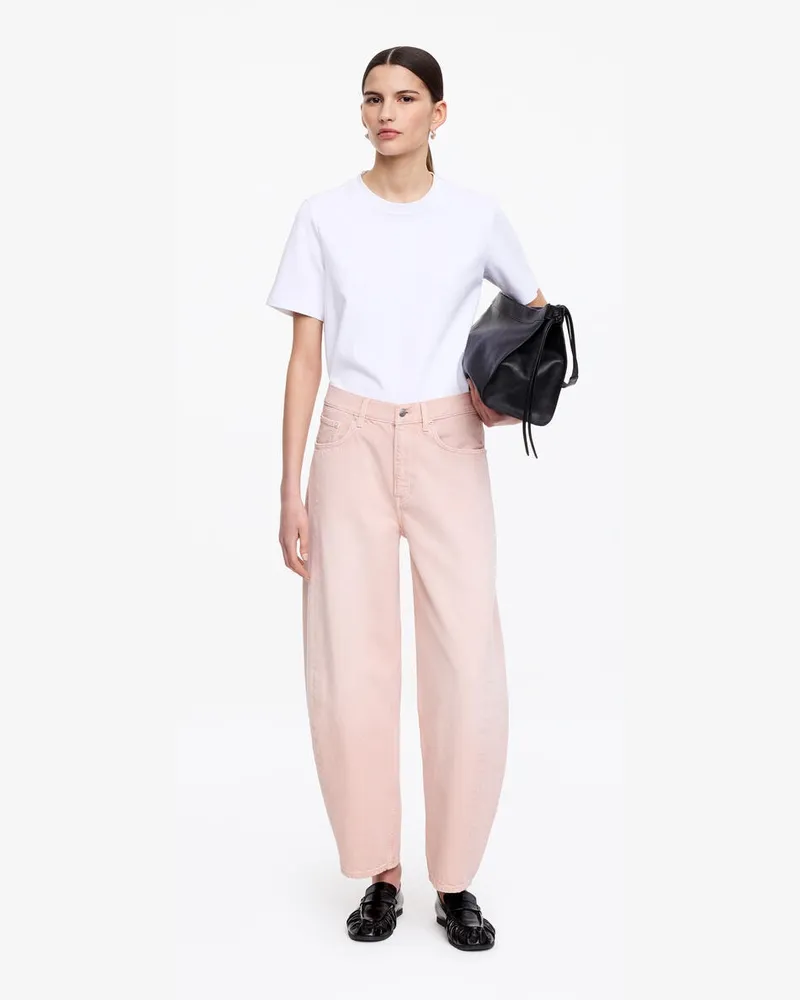 Arket BLOOM Barrel Jeans -Rosa Rosa