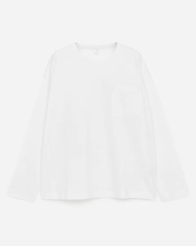 Arket Shiro Lockeres T-Shirt - Weiß Weiß