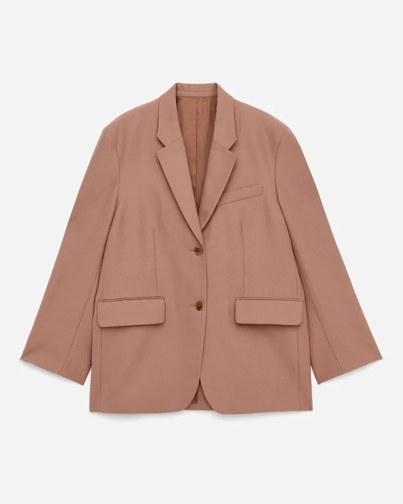 Arket Oversize-Blazer - Orange Karamell