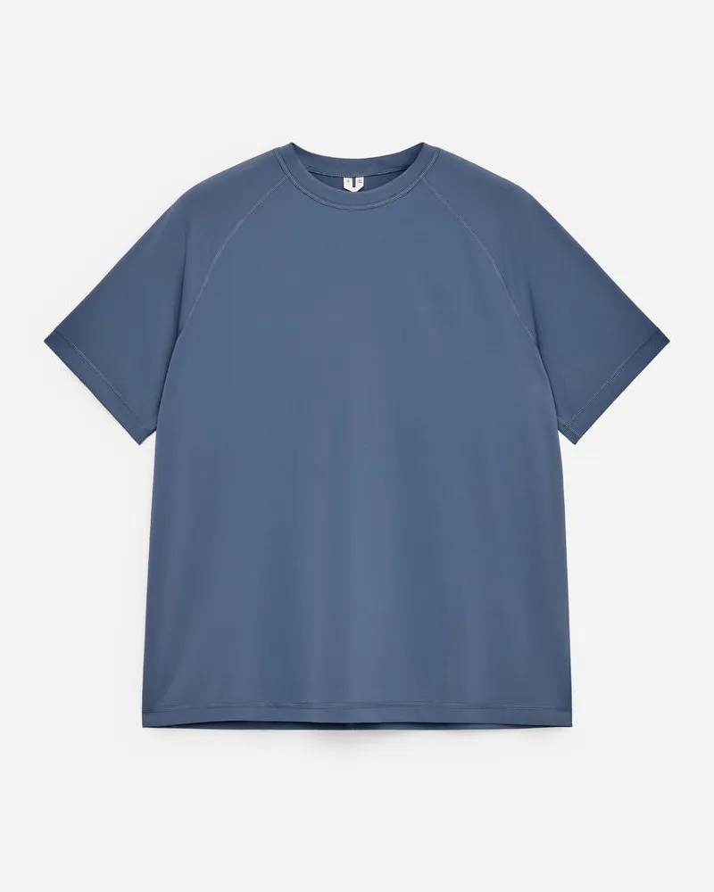 Arket ARKET ACTIVE Technisches T-Shirt -Blau Blau