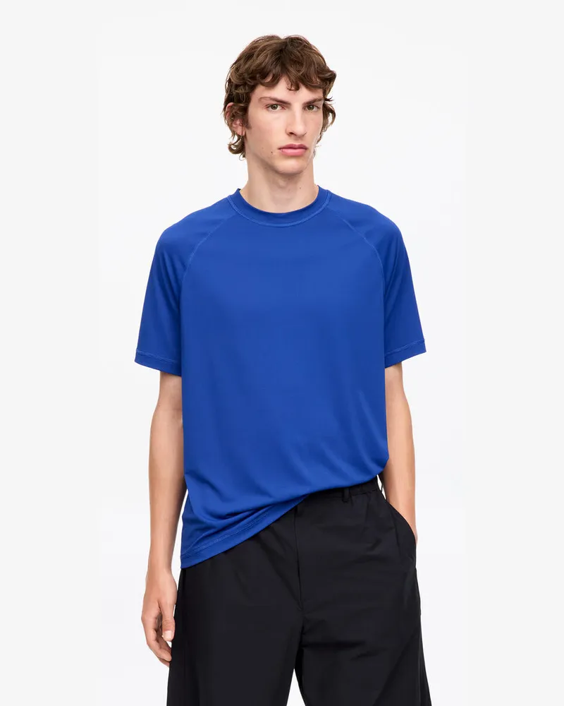 Arket ARKET ACTIVE Technisches T-Shirt -Blau Blau