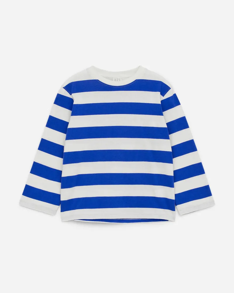 Arket Langarmshirt - Blau|Weiß|Mehrfarbig Blau