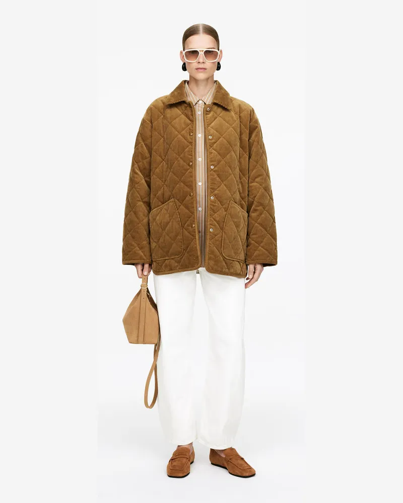 Arket Cord-Jacke -Gelb Gelb