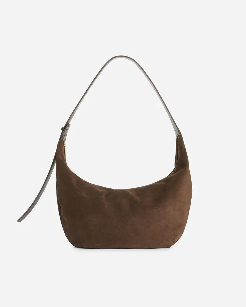 Arket Geschwungene Tasche - Braun Braun