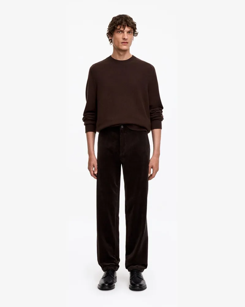 Arket Cordhose Mit Normaler Passform -Braun Braun