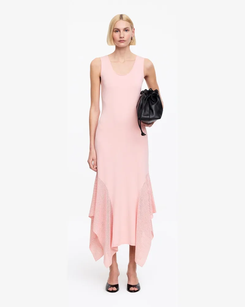 Arket Draped Knit Dress -Rosa Rosa