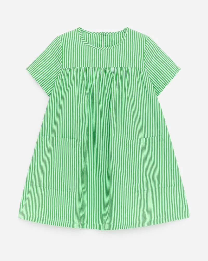 Arket Baumwollkleid -Grün Grün