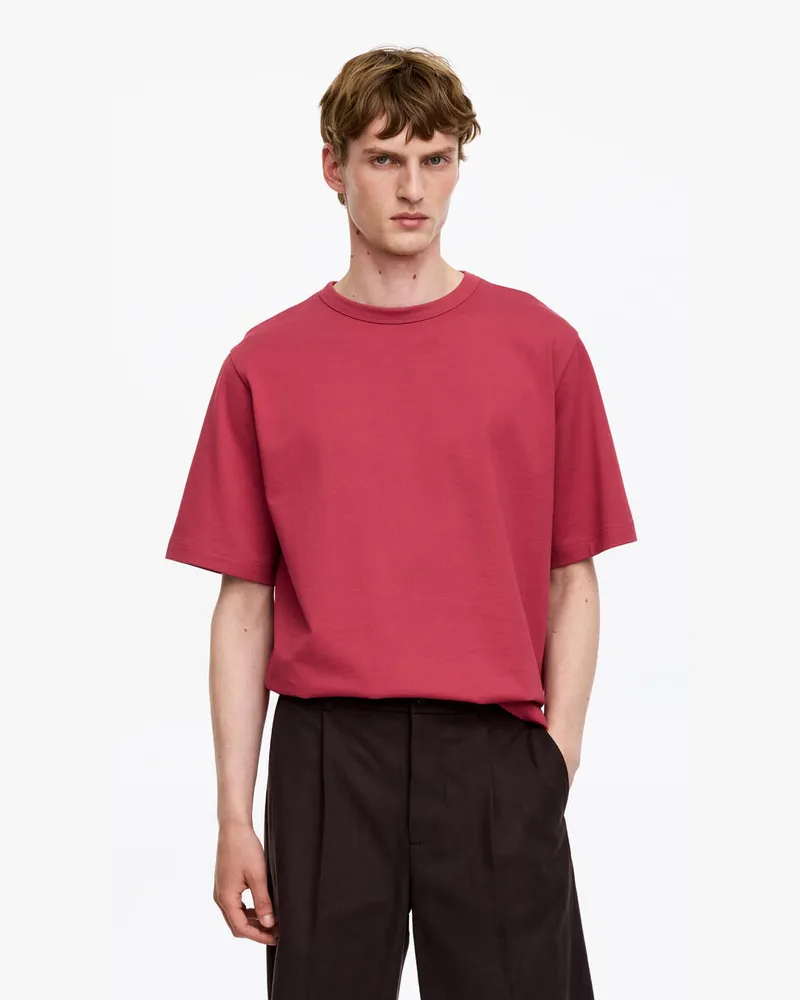 Arket Oversize-T-Shirt 270 GSM -Rosa Rosa