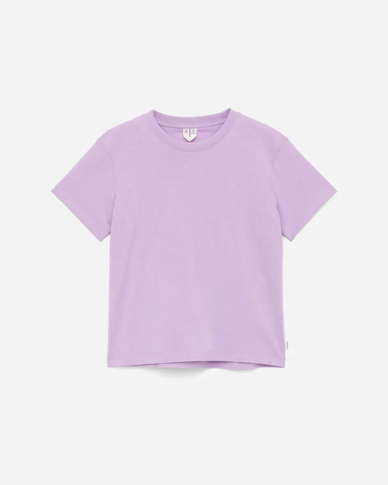 Arket T-Shirt Mit Rundhalsausschnitt - Lila Lila