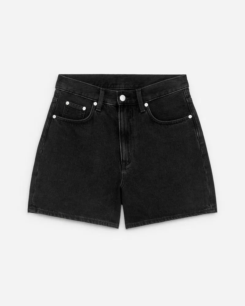 Arket Jeansshorts - Schwarz Schwarz