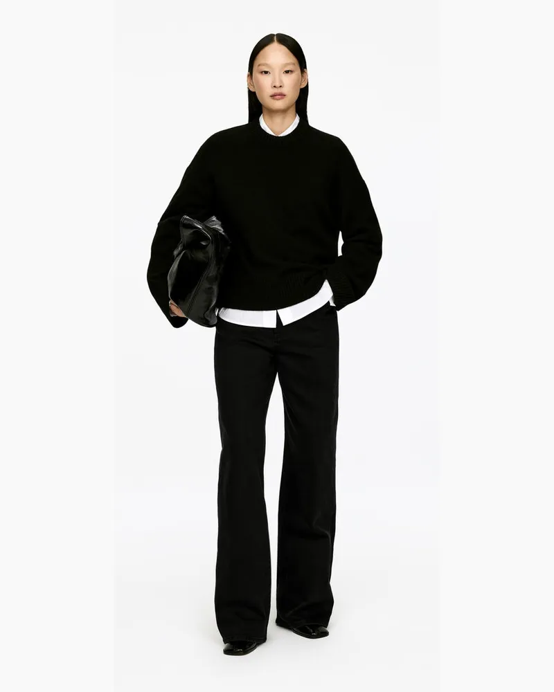 Arket LUPINE Flared Jeans -Schwarz Schwarz