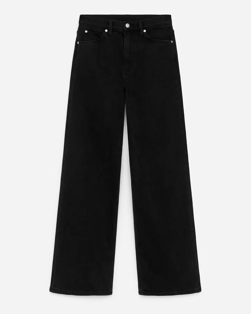 Arket LUPINE Flared Jeans -Schwarz Schwarz